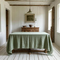Linen Soft Tablecloth - Kitchen Decor - Table Linen