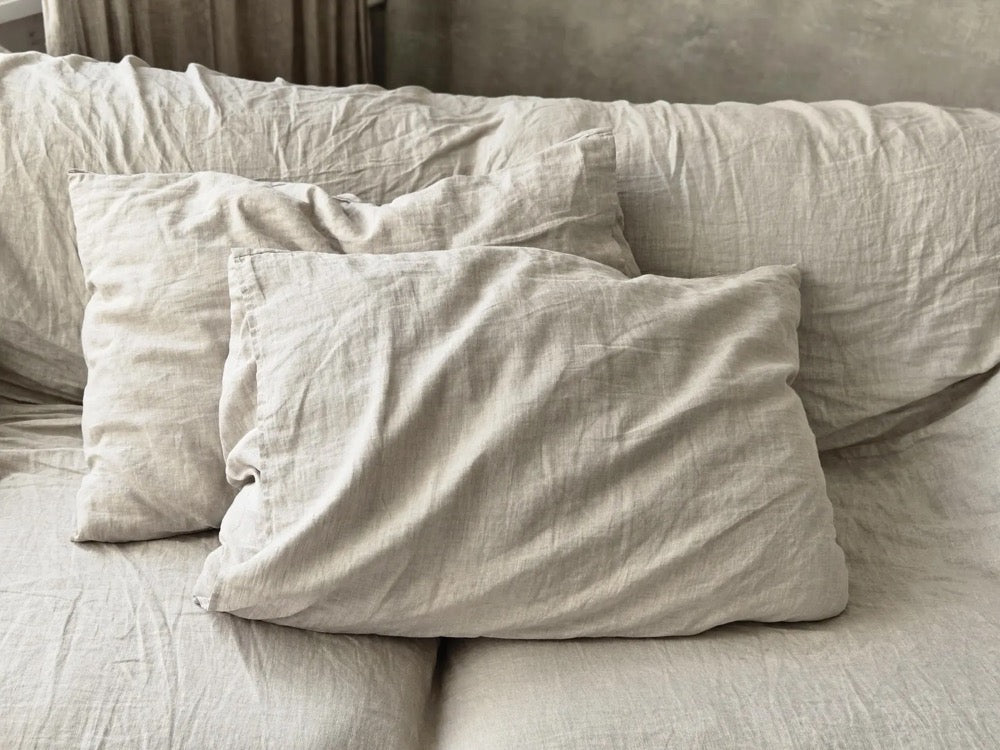 Organic Linen Pillowcase: Housewife Style Pillow Cover