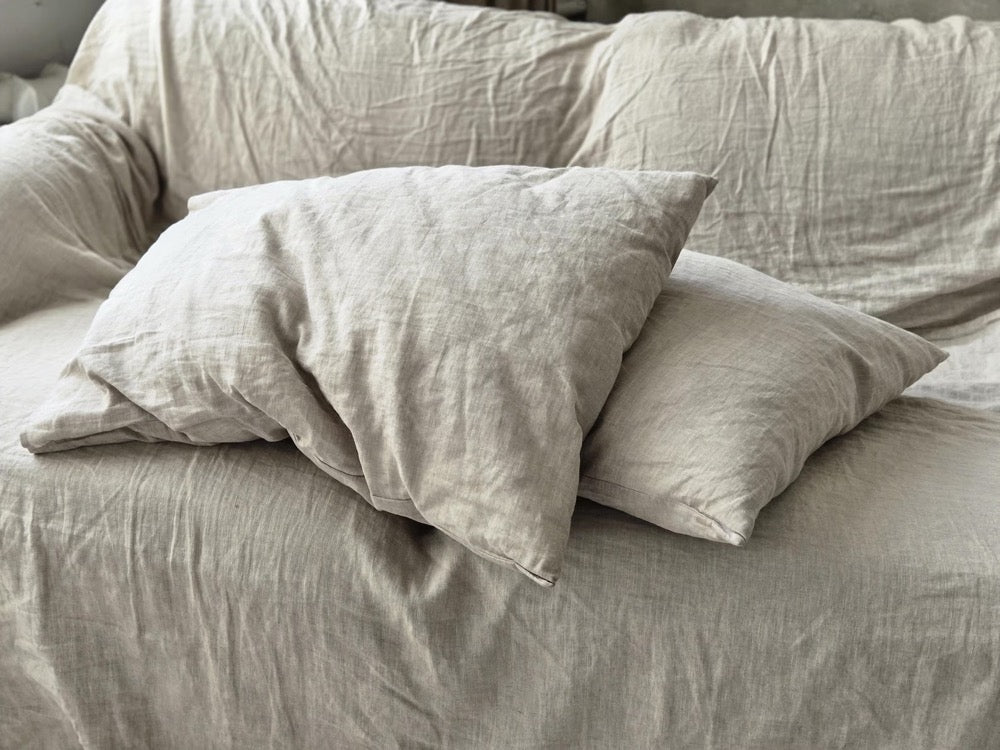 Organic Linen Pillowcase: Housewife Style Pillow Cover